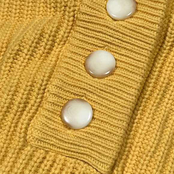 Sezane Yellow Sweater - Picture 4 of 8